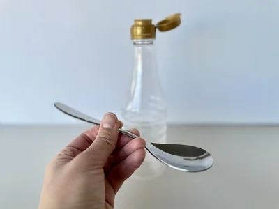 準備するものはスプーンだけでOK！（▶次へ）