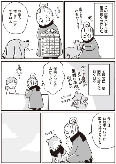 『何度でも言うね、大好きだよ 愛犬グミと銀次郎と過ごした日々』より