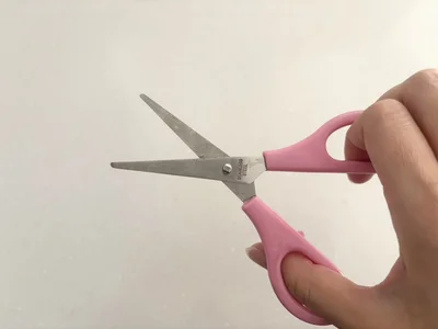 汚れて切れ味が悪いハサミを復活させる方法（▶次へ）