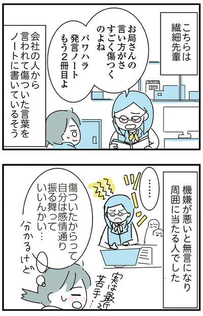 機嫌が悪いと無言になり