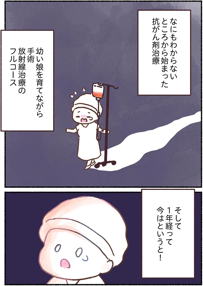 『33歳ママ、乳がんステージ3でおっぱいにサヨナラします 寛解までのポジティブ闘病記』より