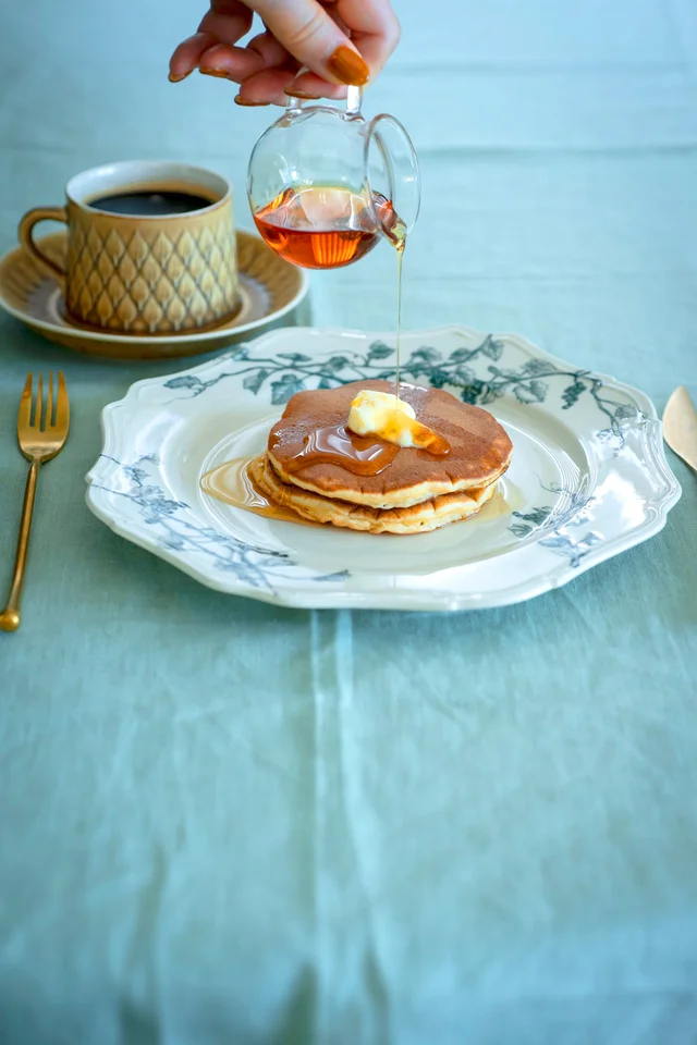 頑張りすぎないことから始めよう！ シンプルなパンケーキが演出する「丁寧な暮らし」