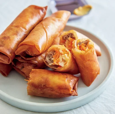 キャロットラペの春巻き