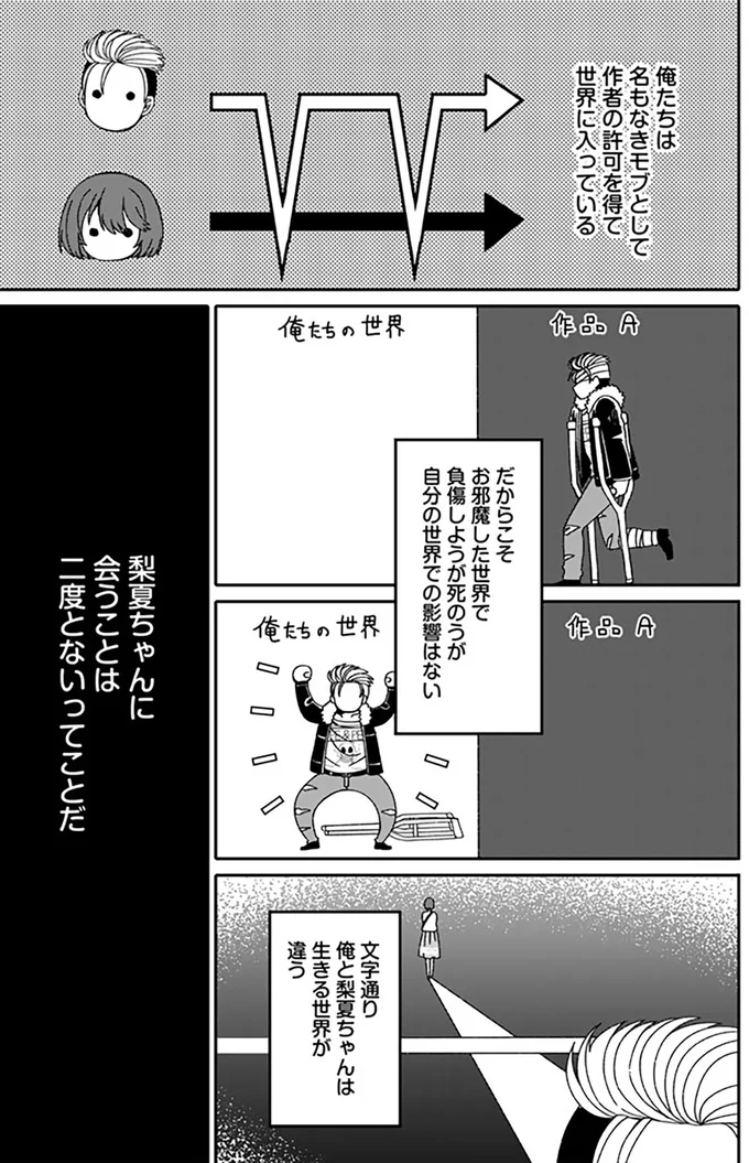 『ナンパモブがお仕事です。～フラれに行ったらヒロインとの恋が始まった～』より