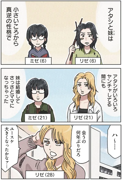 会うの何年ぶりだろ