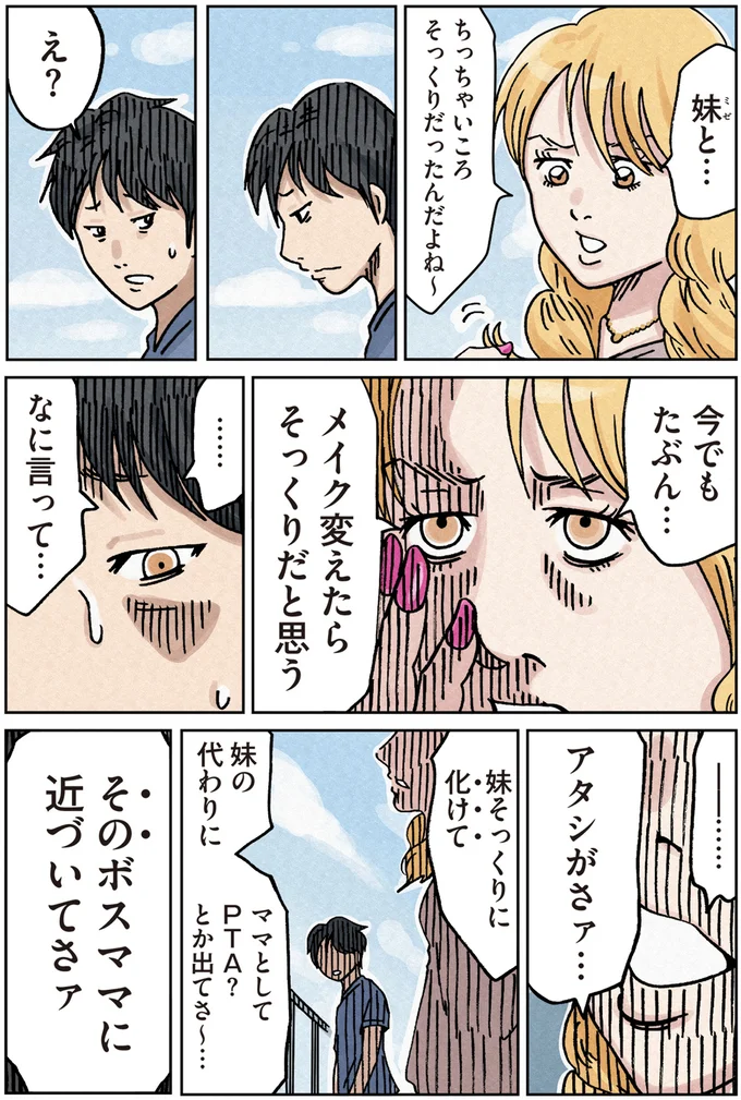 今でもたぶん…メイク変えたらそっくりだと思う