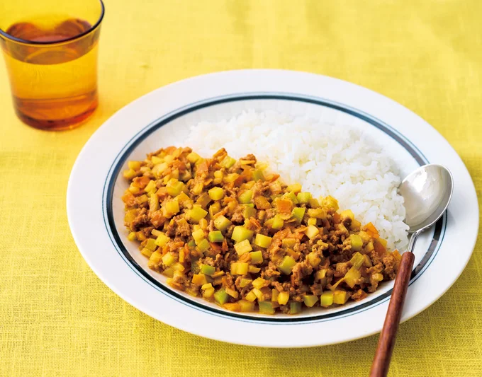 ミックス野菜のキーマカレー