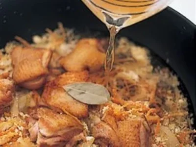  おからのスープ煮工程