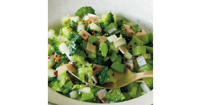 ブロッコリーのクスクス風サラダ