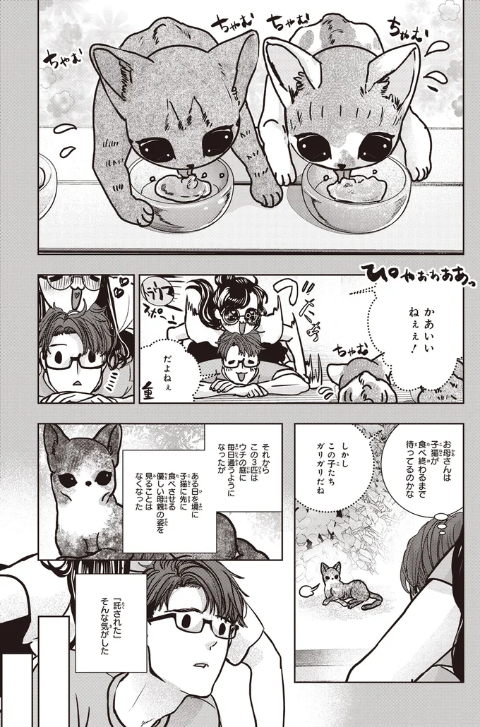 この子たちガリガリだね