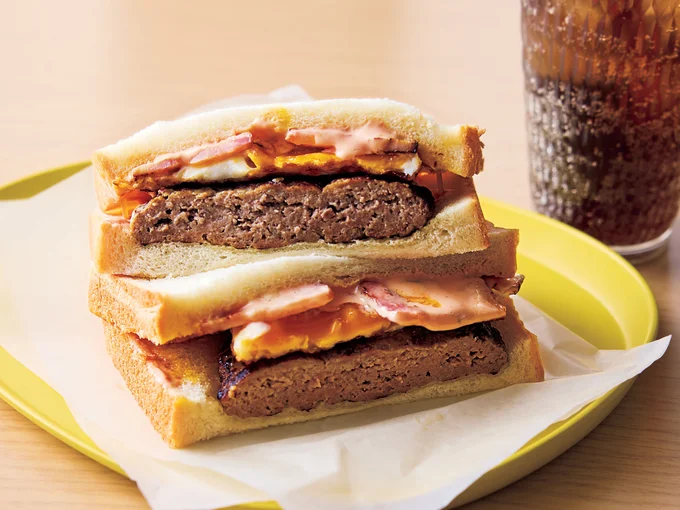 お月見サンドバーガー