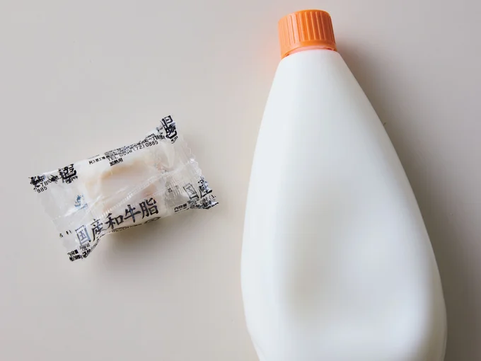 お店風！再現テク▶ラードや牛脂で炒めてお店の味に。