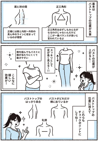 『悪いのはスタイルじゃなくて下着でした 一生モノの下着の教科書』より