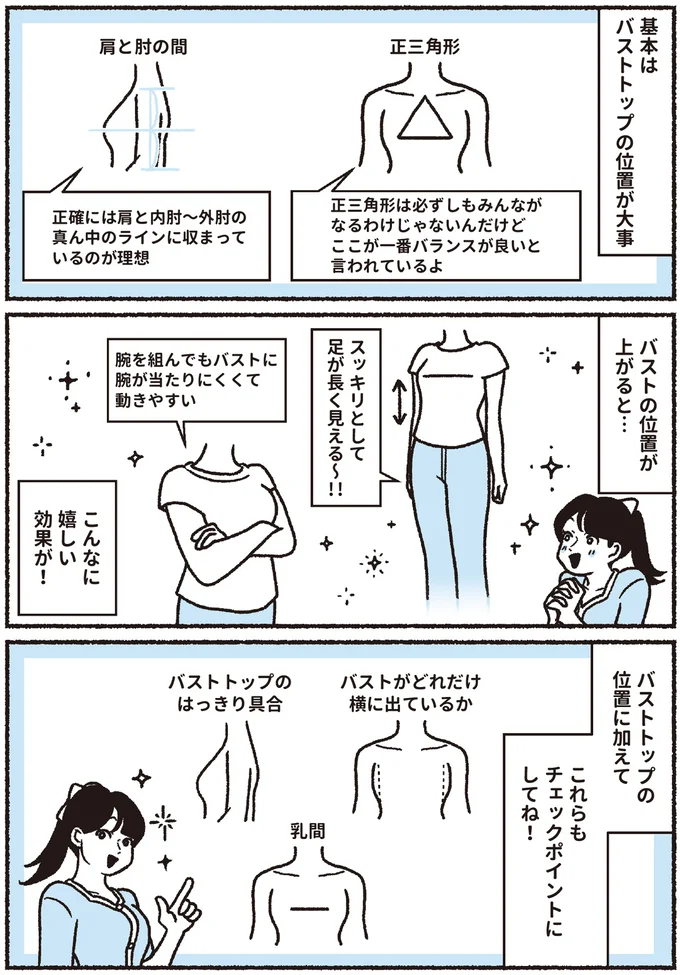 『悪いのはスタイルじゃなくて下着でした 一生モノの下着の教科書』より