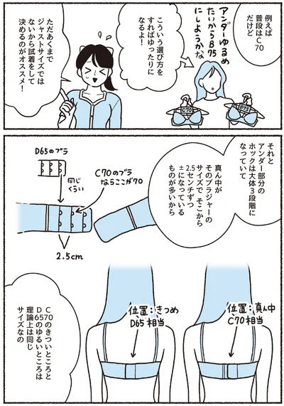 『悪いのはスタイルじゃなくて下着でした 一生モノの下着の教科書』より