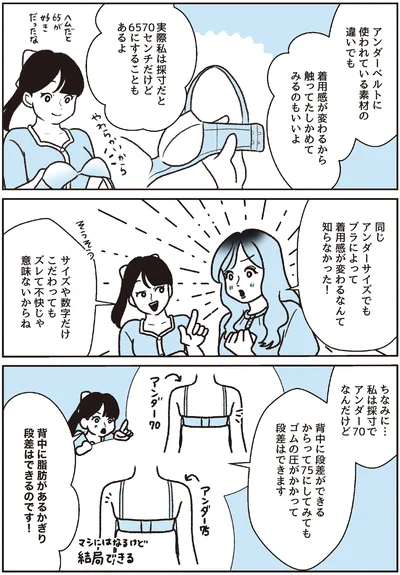 『悪いのはスタイルじゃなくて下着でした 一生モノの下着の教科書』より