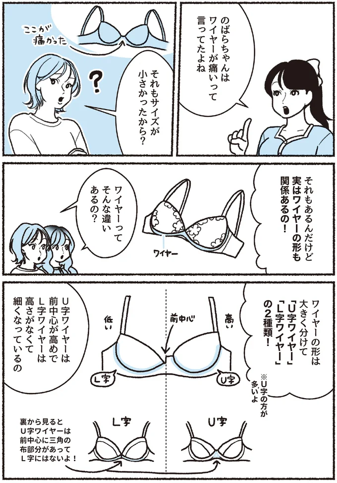 『悪いのはスタイルじゃなくて下着でした 一生モノの下着の教科書』より