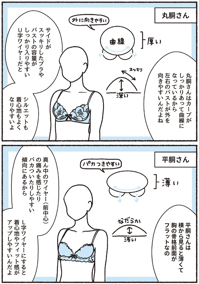 『悪いのはスタイルじゃなくて下着でした 一生モノの下着の教科書』より