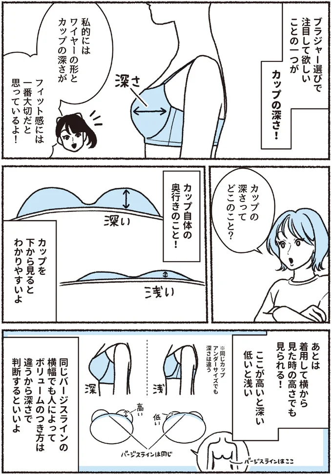 『悪いのはスタイルじゃなくて下着でした 一生モノの下着の教科書』より