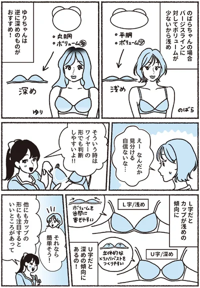 『悪いのはスタイルじゃなくて下着でした 一生モノの下着の教科書』より