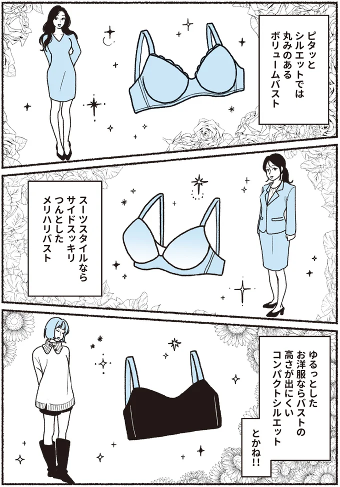 『悪いのはスタイルじゃなくて下着でした 一生モノの下着の教科書』より