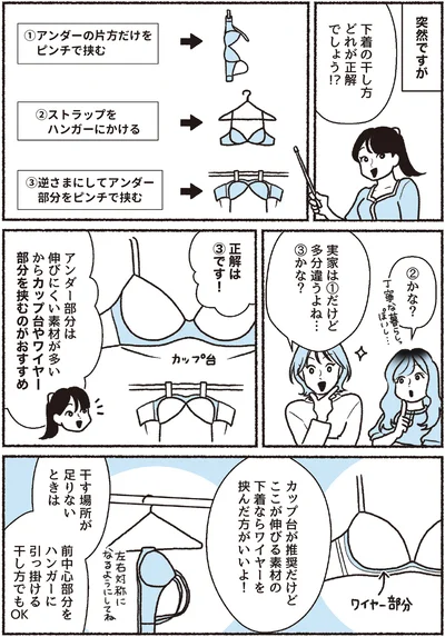 『悪いのはスタイルじゃなくて下着でした 一生モノの下着の教科書』より