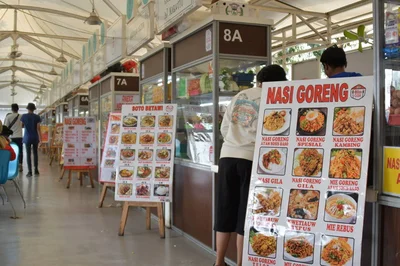 インドネシアのナシゴレン屋台