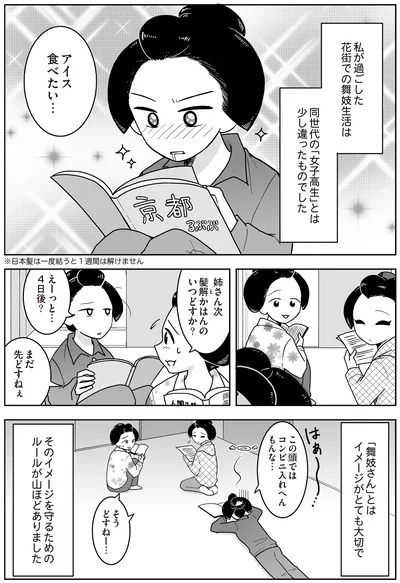 『舞妓をやめたそのあとで』より