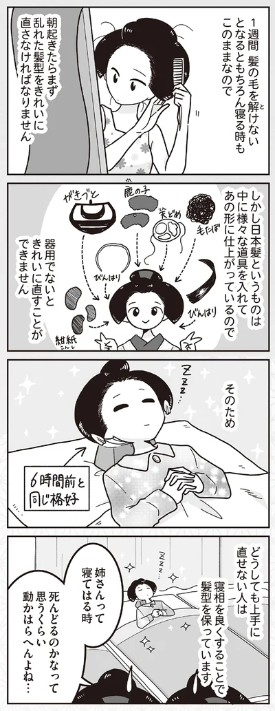 髪の毛を解けないとなると…