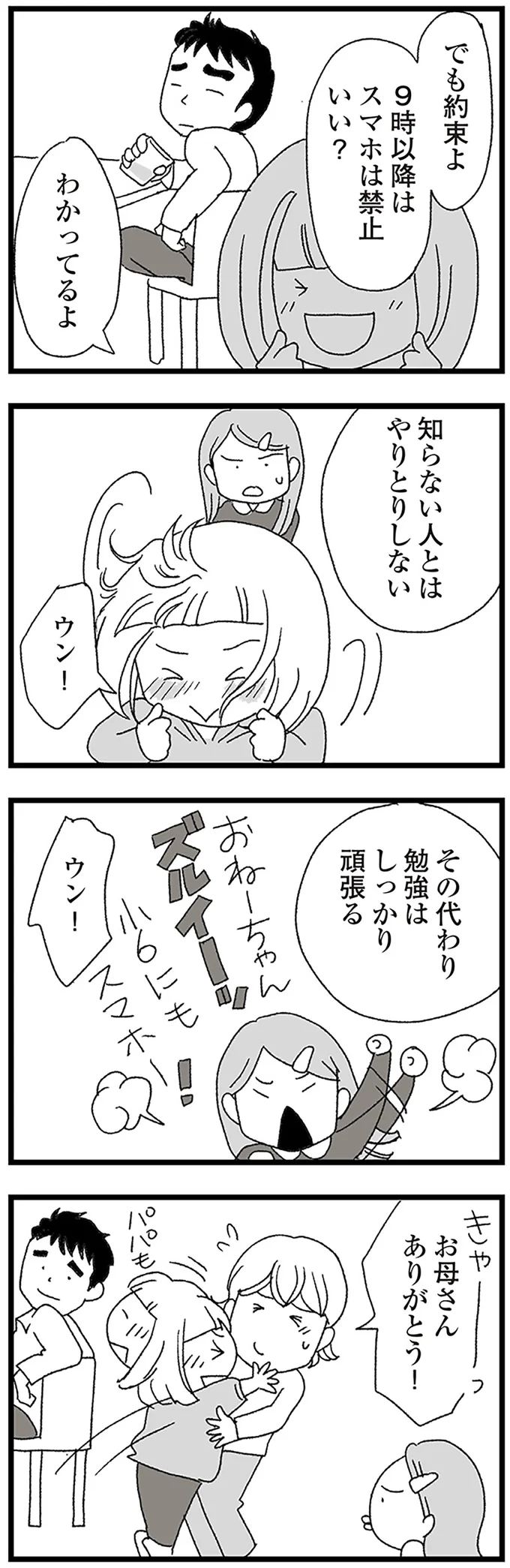 知らない人とはやりとりしない