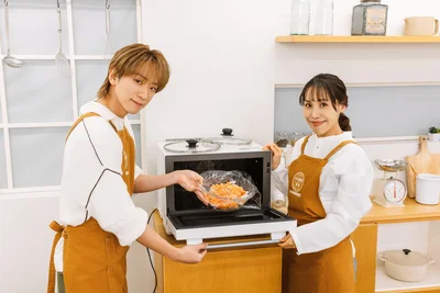 れんこんとにんじんはレンジで10分！