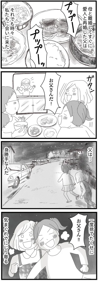 『親に捨てられた私と妹 不器用な人』より