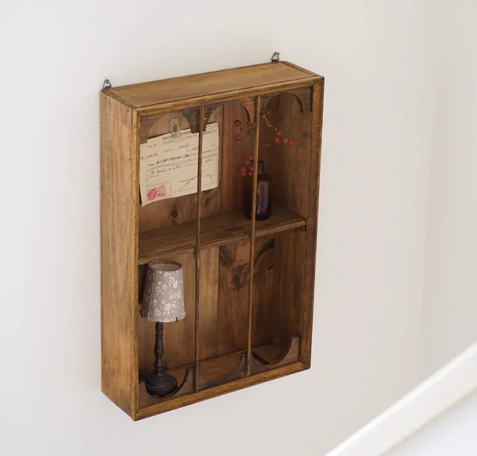 棚として使うのもおすすめ ▶さらにひと手間