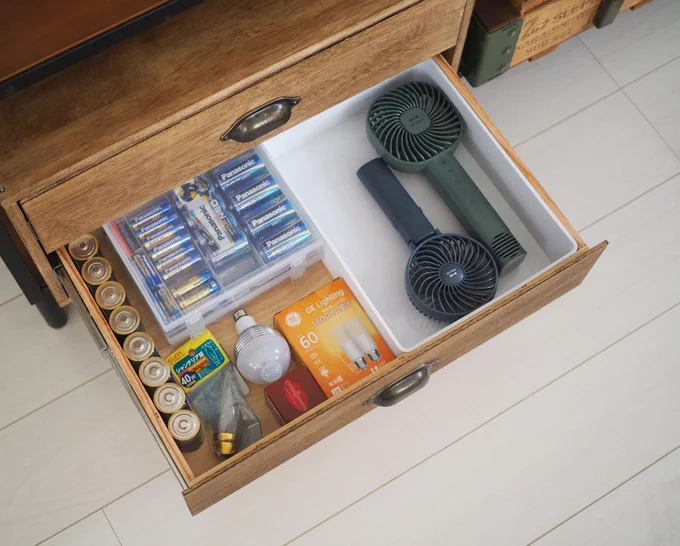 いろんな場所で使いやすい引き出し