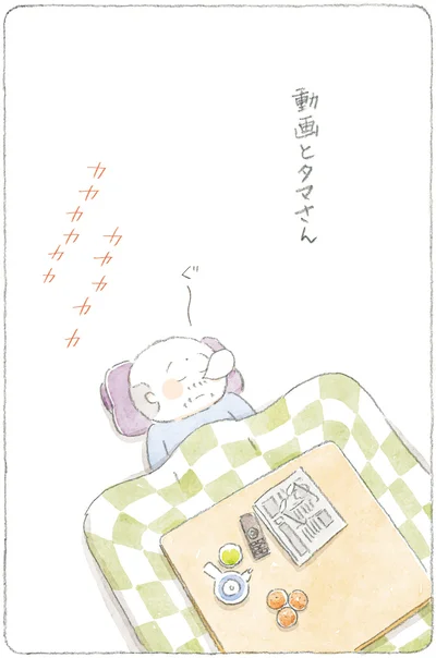 動画とタマさん