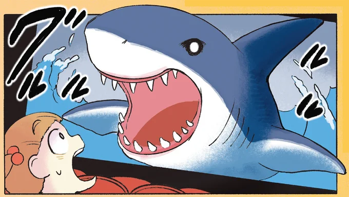 サメ映画を鑑賞