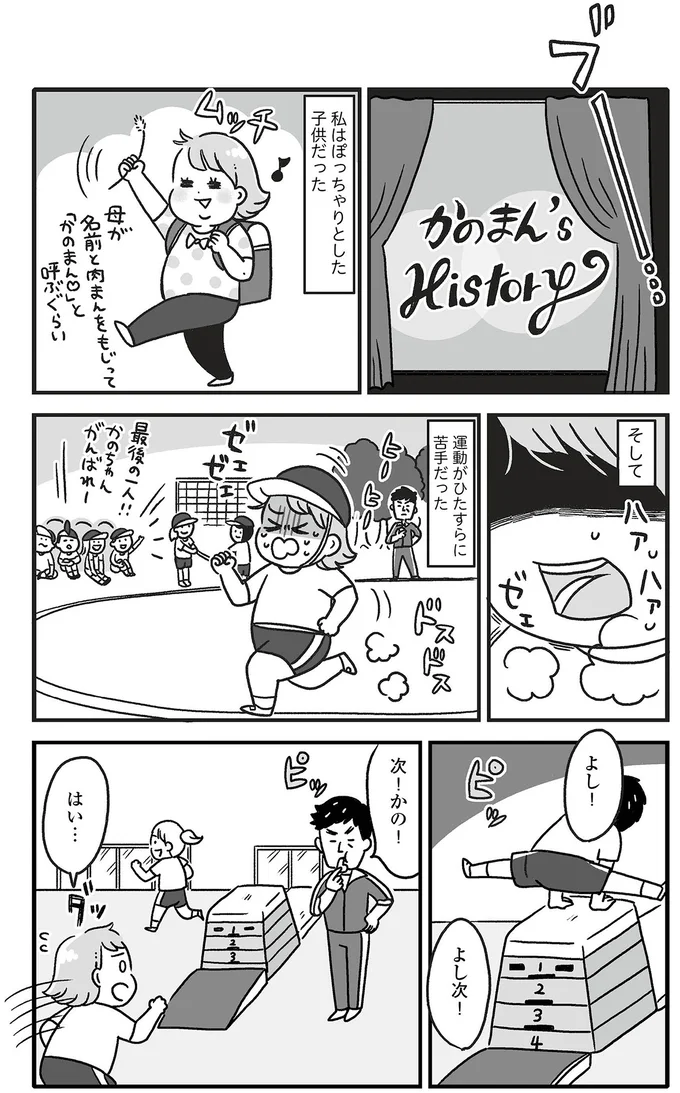 ぽっちゃりとした子どもだった