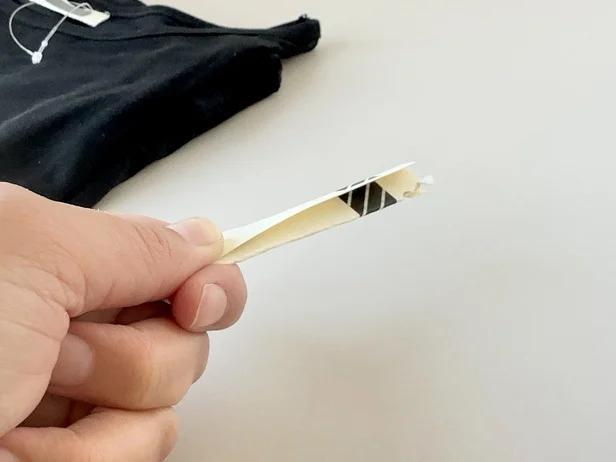 細長い棒状にします（▶次へ）