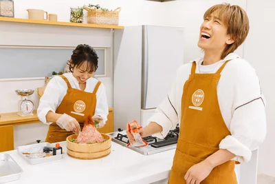 唐辛子も大胆な山盛りに！