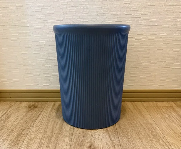 ビニール袋がきれいに見えなくなって完成！