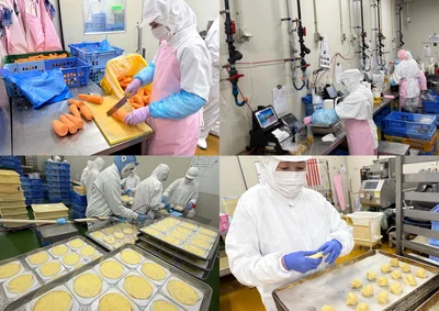 美味しさのこだわりが詰まった製造現場