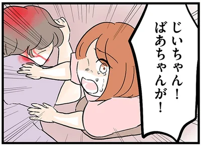 じいちゃん！ばあちゃんが！