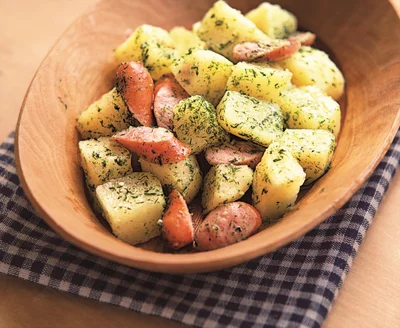 青のりの風味に食欲がそそられる「和風ジャーマンポテト」