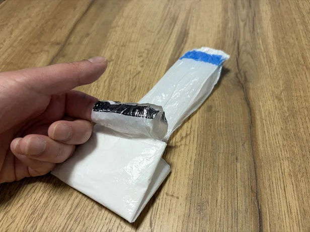 短い持ち手（黒）に...（▶次へ）