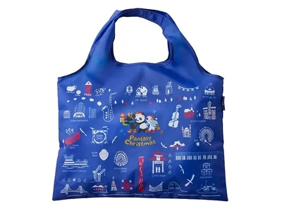 神戸阪急オリジナル「UMIKIRIN（ウミキリン）」×リサとガスパール　エコバッグ（大）