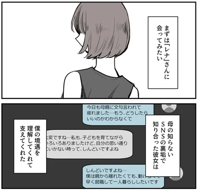 SNSの裏垢で知り合った彼女