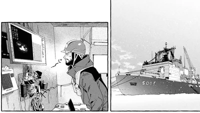 作業をするパートナー