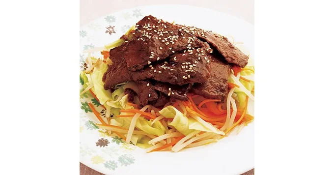 ジンギスカン風焼き肉