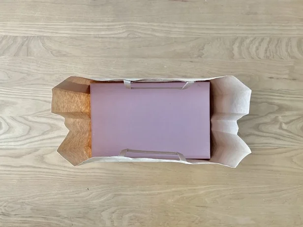 箱を寝かせずに梱包できて好印象！