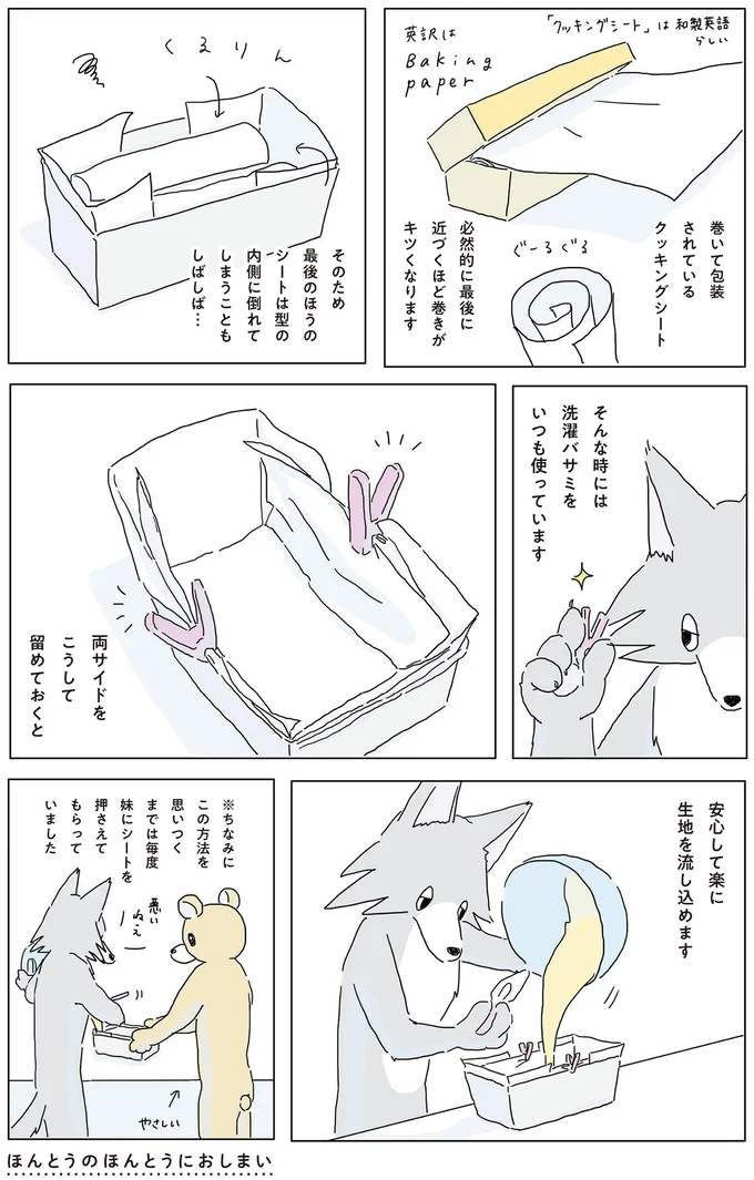 『眠れぬ夜はケーキを焼いて』より